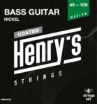 Henry's Coated Nickel 45-105 Corzi pentru chitare bas (HEBC45105)