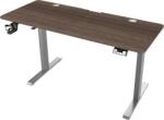  Elektromosan, elektronikusan állítható magasságú íróasztal barna (EL05-1460-V2-BROWN)