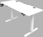  Elektromosan, elektronikusan állítható magasságú íróasztal fehér (EL05-1460-V2-WHITE)