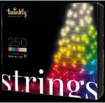 Twinkly bel-és kültéri okos színes fényfüzér 20m, 250 RGB+W LED, TWS250SPP-BEU