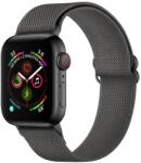  Curea din NYLON pentru Apple Watch Ultra 1 / 2 (49mm) / 8/7 (45mm) gri închis