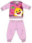 Exity Baby Shark téli pamut baba interlock pizsama (BSHA-BINTPYJ-0015_vro_98)