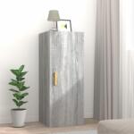 vidaXL Dulap de perete, gri sonoma, 34, 5x34x90 cm, lemn compozit (817439) Raft