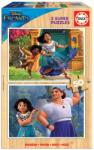 Educa Puzzle din lemn Encanto Disney Educa 2x50 piese (EDU19198) Puzzle