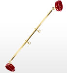 Taboom Spreader Bar with Ankle Cuffs Gold-Red