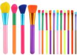 Lewer Set pensule pentru machiaj, 15 buc. - Lewer Brushes Multicolored