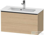 Duravit D-NEO 810x372 mm-es, 1 fiókos függesztett szekrény 234283 mosdóhoz, Natural Oak DE426903030 (DE426903030)