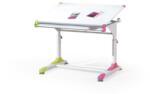 Halmar COLLORIDO íróasztal, fehér/zöld/pink - sprintbutor