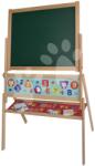 Eichhorn Fa mágneses tábla Magnetic Board Eichhorn összecsukható 48 mágnessel és 10 krétával és szivaccsal 110 cm magas (EH2589)