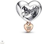 Pandora Szeretlek Lányom Szív charm - 782327C00