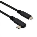 Roline Cablu USB 3.2 Gen 2x2 type C 100W Emark drept/unghi 90 grade T-T 1m, Roline 11.02. 9075 (11.02.9075-10)