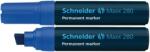 Schneider Permanent marker SCHNEIDER Maxx 280, varf tesit 4+12mm - albastru (S-128003) - officeclass