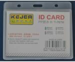 Kejea Suport PP water proof, pentru carduri, 105 x 74mm, orizontal, 5 buc/set, KEJEA - transparent (KJ-T-767H) - officeclass