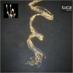 LucaLight String bundle silver meleg fehér fényű LED fényfűzér 520 égõvel
