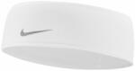 Nike Elastice păr "Nike Dri-Fit Swoosh Headband 2.0 - white/silver