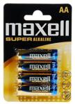 Maxell Elem AA ceruza LR6 1, 5V super tartós alkaline 4 db/csomag, Maxell (31532)