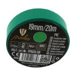 NEDES Szigetelőszalag PVC 19mm/20m zöld - TP1920/GR (NDS-TP1920-GR)