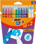 BIC Bic, Kids, Colour Erase, carioci, 10 culoare + 2