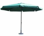 ROJAPLAST Umbrelă de soare STANDART cu buclă-4 m verde (90/10)