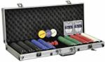 Garthen Set de poker de 500 de jetoane cu accesorii (FP32506)