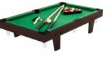 GamesPlanet® Mini biliard cu accesorii 92 x 52 x 19 cm - maro (20030124)