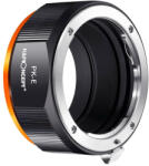 K&F Concept PENTAX K SONY E adapter PRO - Sony E Pentax PK átalakító - PK-NEX (KF06.445)