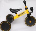 Pegas Tricicleta copii 2 in 1, galben, TRICI-002YL (TRICI-002YL)