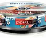 Philips DVD+R85DLCBx10 Hengeres (PH383756) (PH383756)