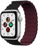 Kingxbar Apple Watch 4/5/6/7/8/SE (38/40/41mm) Kingxbar mágneses óraszíj burgundy