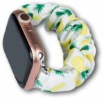 Apple Watch 4/5/6/7/8/SE (38/40/41mm) Fabric gumis óraszíj ananász