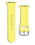 Apple Watch 4/5/6/7/8/SE (38/40/41mm) Silicone APS óraszíj sárga