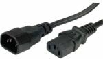 Roline Power cable C14 to C13 extension, 0.5m (19.08.1505)