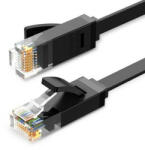 UGREEN Cablu de retea plat UGREEN Ethernet RJ45, Cat. 6, UTP, 15 m (negru)
