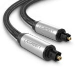 UGREEN Cablu optic audio UGREEN AV108 Toslink , braided aluminium, 1m