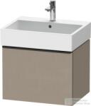Duravit D-NEO 584x442 mm-es, 1 fiókos függesztett szekrény 235060 mosdóhoz, Linen Decor DE427107575 (DE427107575)