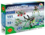 Alexander Toys Set constructie 151 piese metalice Constructor Roboti 4in1, Alexander EduKinder World
