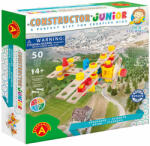 Alexander Toys Set constructie 50 piese din lemn Constructor Junior- Avion, Alexander EduKinder World