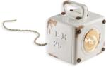 Ferroluce Veioza RETRO INDUSTRIAL FINISH VIB - VINTAGE BIANCO C1650 (8056772561548)