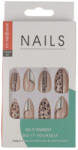 Kiss Beauty Set 12 Unghii False Premium, 03 Animal Print