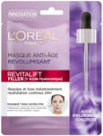 L'Oréal Masca Servetel pentru Ten cu Acid Hialuronic Concentrat, Efect Antirid, L Oreal Paris Revitalift Filler Masca de fata