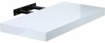 STILISTA Raft de perete Stilist Volato, 90 cm, alb lucios (40070202) Raft