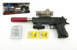 Teddies Pistol plastic/metal 33cm pentru bile de apă+cartușe 9-11mm (00312354)
