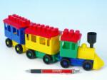 Teddies Kit LORI 7 tren + 2 vagoane de plastic intr-o punga 9x26x5cm (42000007)
