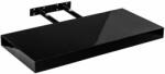 STILISTA Raft de perete STILIST VOLATO- negru lucios 110 cm (40070212) Raft