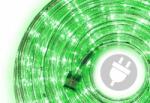 Nexos Cablu luminos LED - 240 becuri, 10 m, verde (BA11657)