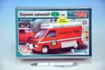 Teddies Kit Monti 45 Pompieri-Renault Trafic 1: 35 in cutie 22x16x5cm (40000045)