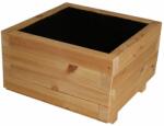 Tonap Ghiveci de flori din lemn Flor - 46 x 46 x 29 cm (1KV1)