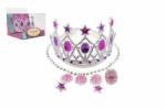 Teddies Set de frumusețe - coroană, cercei, colier de plastic (00311454)