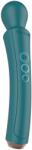 Xocoon Vibrator The Curved Wand, 10 Moduri Vibratii, 3 Viteze, Silicon, USB, Verde, 27 cm Vibrator