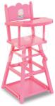Corolle Scaun de luat masa High Chair Pink Corolle pentru păpuși cu înălțimea 36-42 cm, roz (CO141290)